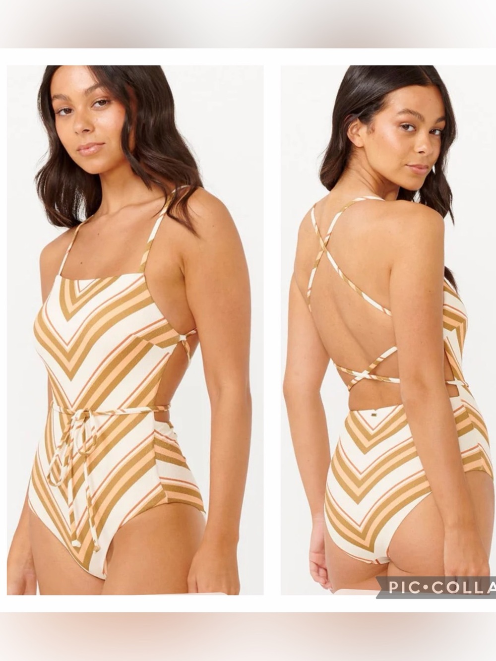 RIPCURL Catalina Stripe One Piece swimsuit size XL